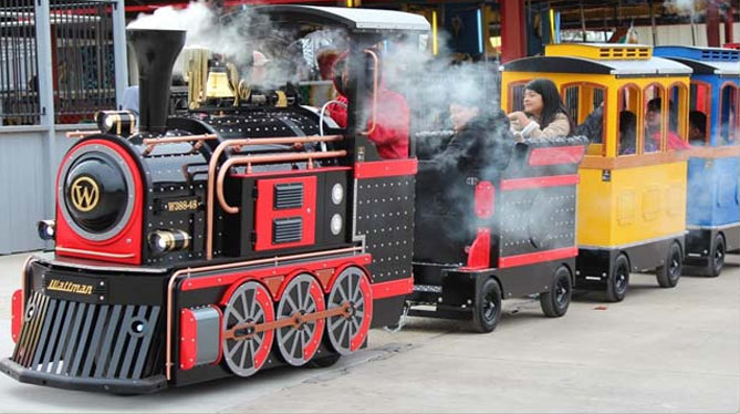 Trackless Family Train