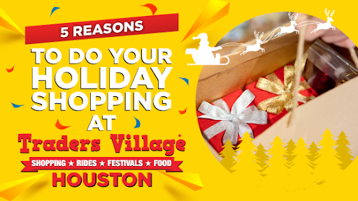 Holiday Shopping at Traders Village Houston