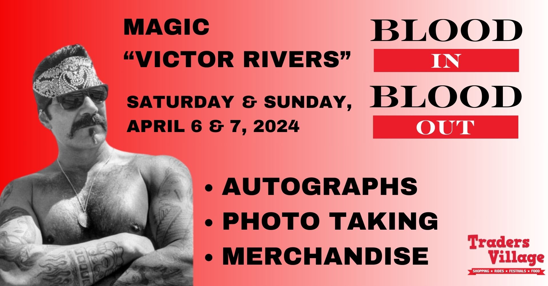Magic "Victor Rivers" from Blood In Blood Out
